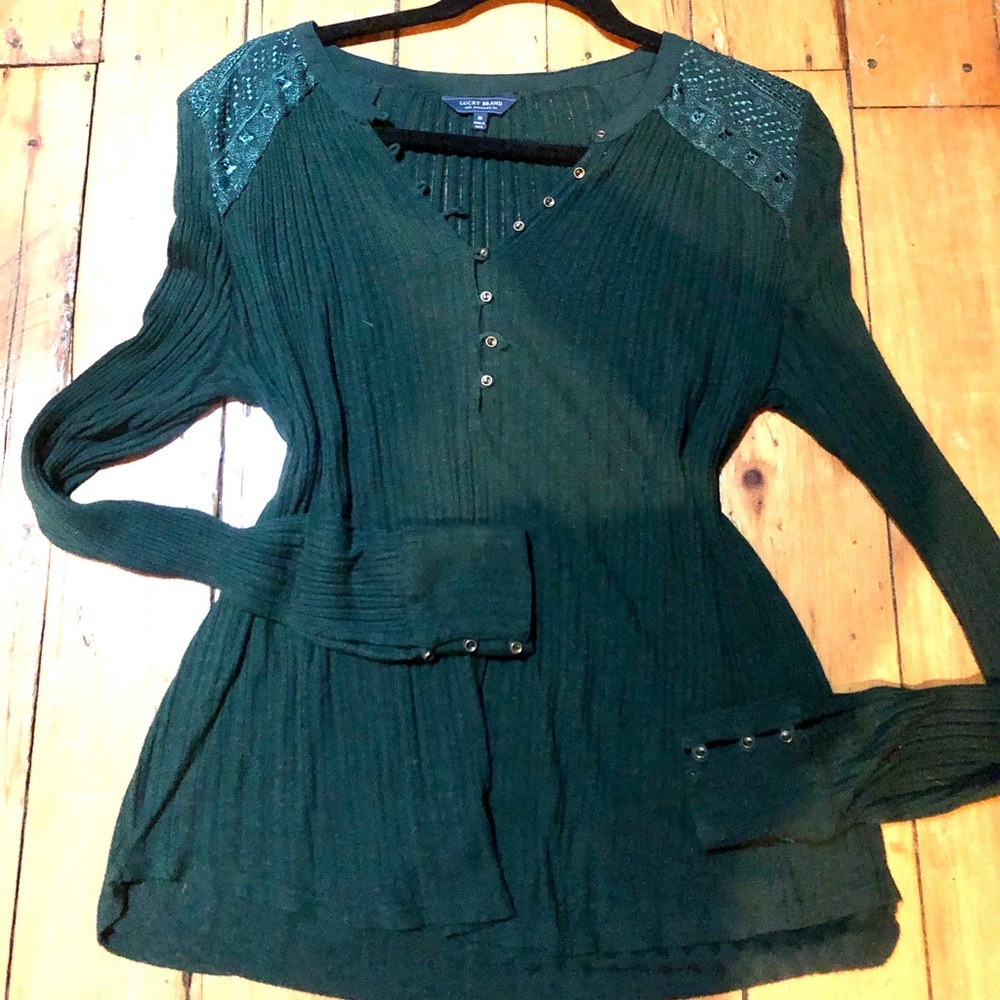 LUCKY BRAND long sleeve T